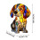 Clearance Dog Series Kunst-Nachtlicht 2