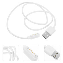 Nabíjecí kabel USB Magnetická nabíječka pro chytré hodinky 4pinová dětská bílá