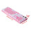 USB Wired Gaming Keyboard, Ergonomic Slim LED Backlit, Mechanical Feeling Floating Keys, Durable Desktop Keyboard 3