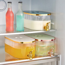 Distributeur de boissons de 5,7 litres (1,5 gallon), distributeur de boissons pour réfrigérateur, distributeur de boissons avec robinet,
