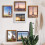 8x10 Picture Frames Rustic Distressed Brown for Wall or Table Top Display, Packs 4 2