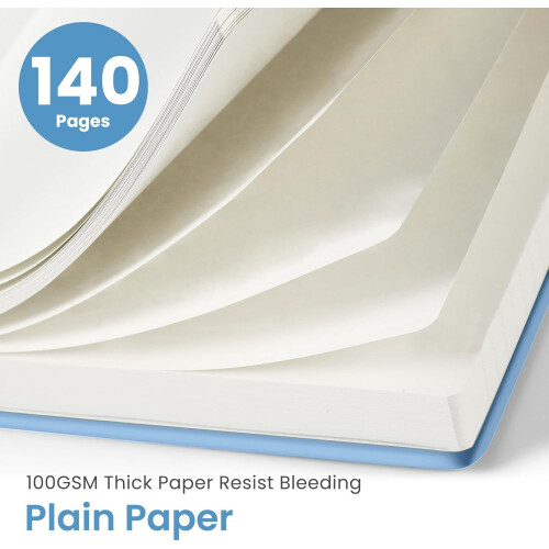 Blank spiralnotesbog A5 140 sider 1