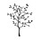Large Black Tree Wall Sticker – Peel & Stick, Removable, Compatible with Smooth Walls 1