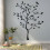 Large Black Tree Wall Sticker – Peel & Stick, Removable, Compatible with Smooth Walls 6