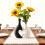 Plastic Vase Set – Non-Fragile Heart-Shaped Pair 5
