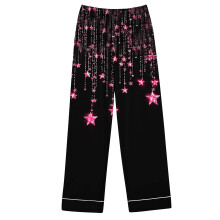 Women's Plus Size Valentine's Pajama Set – Long Sleeve Button-Front, Soft Double-Brushed Flannel, Matching Top & Bottom with Pockets, 2XL,