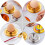 2 stk. Deviled Egg-beholdere med låg i rustfrit stål til køkken 4