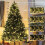 Kerstslinger met 100 LED's, 10 meter warm wit, meerkleurig 4