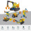 Jeu de construction STEM pour enfants de 4 à 8 ans (117 pièces) 6
