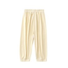 Pantalon de jogging pour bébé, couleur unie, en coton, taille élastique, été et printemps, garçon et fille, taille 6T