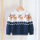Weihnachtspullover für Jungen und Mädchen, warmer Winterpullover, Kinderpullover mit Rundhalsausschnitt, gemusterte Oberteile 3