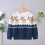 Weihnachtspullover für Jungen und Mädchen, warmer Winterpullover, Kinderpullover mit Rundhalsausschnitt, gemusterte Oberteile 6