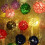 Rattan Ball String Lights 9.84 ft 20 LED Multicolor 8