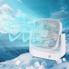 Summer Compact Portable USB Fan Long-lasting Mini Cooling Fan Travel Small Fan for Students and Office