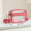 Transparante PVC make-uptas voor vrouwen, grote capaciteit. 7