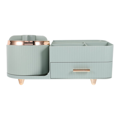 Drehbarer Make-up-Organizer mit Fächern