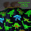 Couverture dinosaure phosphorescente pour enfants 127 cm x 152 cm 2