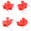 Stampi in silicone natalizi per dolci, 4 pezzi 5