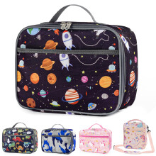 MOKANI Lunch Bag Kids, Insulated Lunch Box for Boys Girls, Portable Meal Tote Kit, Back to School Gifts, Water-Resistant Multi-Compartment Bags for