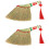 2 Count Decor Pink Stuff Cleaner Convenient Design Broom Straw Material Office 8