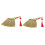 2 Count Decor Pink Stuff Cleaner Convenient Design Broom Straw Material Office 4