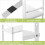 Expandable Cabinet Shelf Organizer Rack, Stackable Kitchen Counter Storage Shelves Stand, Adjustable Height Pantry Shelf Spice Rack (White, 2 Pack) 4
