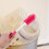 1Pack Red 30x5cm Silicone Feeding-Bottle Brush for Durable Bottle Cleaning 5