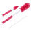 1Pack Red 30x5cm Silicone Feeding-Bottle Brush for Durable Bottle Cleaning 4