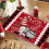 Valentine's Day polyester placemats washable reusable 4 pcs 1