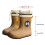 Women's Waterproof Ankle Rain Boots Wide Calf1Pair 5