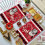 Valentine's Day polyester placemats washable reusable 4 pcs 5