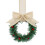 5 Mini Coroas de Natal – Plástico e Tecido, 12,7 cm 5