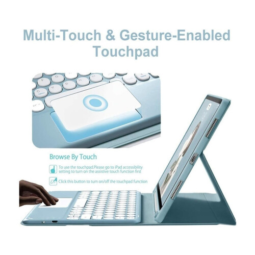 Touchpad-tastaturcover til iPad Air3 og Pro10.5 (2017/2019) 2