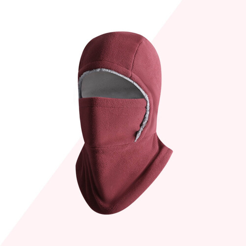 Unisex χειμερινή μάσκα προσώπου μπαλακλάβα, αντιανεμική θερμική γκέτα λαιμού με 2
