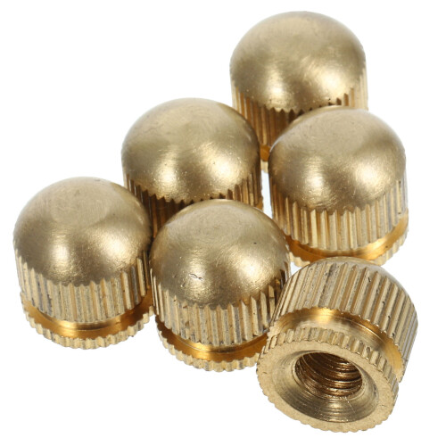 Worgeous6Pcs Φωτιστικό Οροφής με Βιδωτά Παξιμάδια και Στρογγυλό Μεταλλικό Καπάκι για