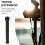 YEAHIBABY Aluminum Camera Pole for Tripod Extension with Adjustable Height Black 3