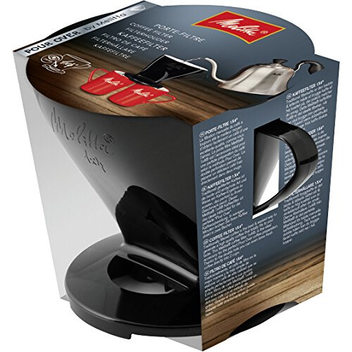 Melitta FILTERCONE 1X4 Standard Black Plastic 1