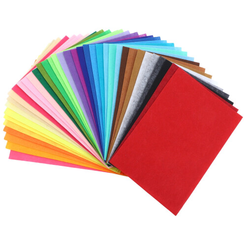 40 de foi de fetru multicolore, 30x20cm 1