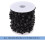 Artificial Pearls String Beads Chain 30m Long Black Resin 1 Roll 2
