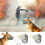 Dog Air Filter Mask Reusable Breathable Navy Small 2