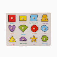 Japceit Houten Leerpuzzel met Alfabet en Cijfers voor Kinderen van 3-5 jaar, Educatief Speelgoed voor Vroegtijdige Educatie, Compatibel met