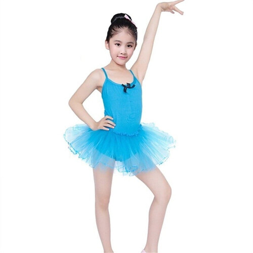 Κοριτσίστικο Φόρεμα Μπαλέτου Τούτου με Φούστα και Κορμάκια με Σταυρωτές
