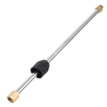 Rallonge de nettoyeur haute pression pour le lavage de voiture (1 paire) en acier inoxydable