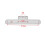 Support universel de plaque d'immatriculation pour moto, support de plaque d'immatriculation 2