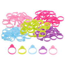 50 clips decorativos para atar bolsas, reutilizables, para repostería, galletas y decoración de cupcakes.