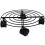 Gas Bottle Holder Stand Replacement Propane with Wheels Black 5