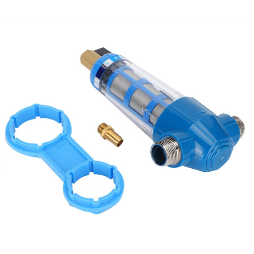 Livestock Water Filter with Clear Impurity Trap 1 Unit 2