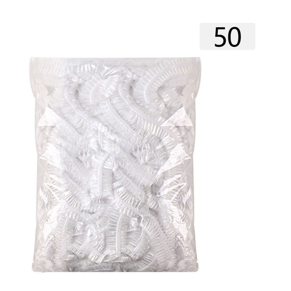 Disposable Shower Caps for Women Thickened 50 pcs