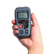 Portable Pin-Type Moisture Meter for Wood & Timber, 4 Modes, LCD Display, Compatible with Hygrometer