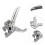 Metal Single-Hole Punch with Double Lever Mechanism 3